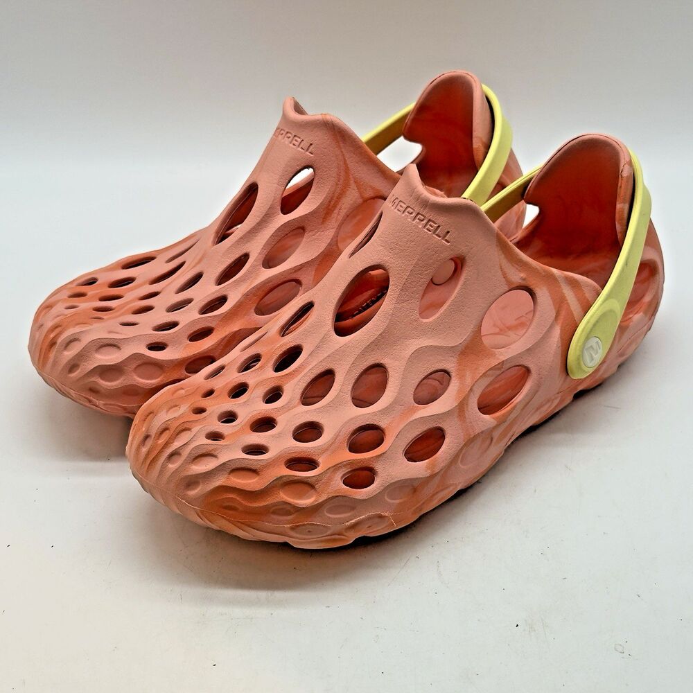 Merrell Hydro Moc Drift Shoes Unisex M 8.5 - W 10 Peach Orange Water Sandals